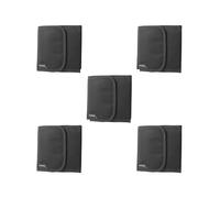 Siepificius Bolsa de filtro de 3 ranuras para Cokin P Series o 58, 62, 77, 25-82 mm, Juego de 5 (negro), 12x12.5x2cm, como se muestra en la