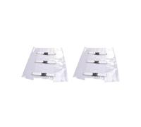 Siepificius Funda para pie de silla dental, transparente, reutilizable, repuesto directo, a prueba de polvo, Juego de 2 (transparente), 46.5x42x34cm, como se muestra en la