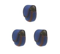 Siepificius Funda protectora para carrete de pesca con mosca para carrete de 3/4/5/6/7/8WT, Juego de 3 (azul), 130 x 130mm/5 x 5in, como se muestra en la
