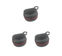 Siepificius Funda rígida para carrete de pesca para carrete de pesca, Juego de 3 (negro), M, como se muestra en la