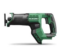 Sierra alternativa compacta sin escobillas HIKOKI de 18 V con capacidad de corte de 130 mm para trabajar cómodamente en espacios reducidos CR18DMAW2Z