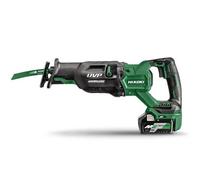 Sierra alternativa inalámbrica sin escobillas HIKOKI de 36 V con capacidad de corte de 300 mm CR36DAWGZ