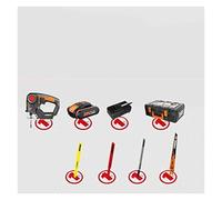 Sierra caladora eléctrica, sierra caladora for carpintería, sierra eléctrica de alta velocidad, cortadora de madera y Metal, sierra eléctrica multifuncional(One battery)