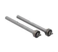 Sierra caladora Quick Chuck Assembly para 4304, 4305, 4306, 4331D, 4334D, 4331DWDE, 4333DWDE, 4334DWDE & 4304T/4305T - Juego de 2 ejes de sierra alternante de metal, plata, 118 mm