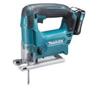 Sierra calar sin cable pendular makita jv101dsae de 12v y 2 baterías incluidas