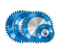 Sierra circular, 1 hoja de sierra circular de 4" 6" 7" 8" pulgadas 30T 40T 60T Hojas de sierra de carburo Blue Coated TCT Hoja de sierra Disco de corte de madera, 8x25.4x40T 1pc(7x25.4x40T 1pc)