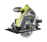 RYOBI - Sierra Circular 18V ONE+ Hoja Ø 150 mm - para Cualquier Corte Recto y en Bisel, Canto de Tablas, Vigas, Tablones en Ebanistería, Carpintería y Trabajos en Madera - R18CSP-0