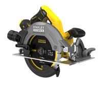Stanley Sierra circular BRUSHLESS V20 Li‑Ion 18V Ø190 mm, freno electrónico