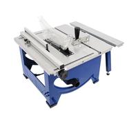 Sierra circular de mesa de 1200 W, 4800 rpm, altura ajustable, 45 mm, profundidad de corte máxima, minisierra de mesa, pequeña sierra eléctrica, para cortar madera y proyectos de carpintería de