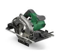 Sierra circular HIKOKI 1.300W Ø 165 mm con profundidad de corte 54 mm, freno y placa base compatible con carril guía C6BUMW1Z