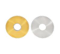 Sierra circular HSS de 0,2 mm a 4,0 mm, cortador de ranuras, hoja de sierra, fresado, mecanizado de ranuras, corte de acero, diámetro de 40 a 100 mm(Titanium,D50xd16,0.2mm)