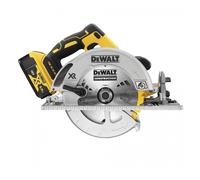 Sierra circular inalámbrica DeWALT XR 184 mm, 2x 5,0 Ah Li-Ion, en estuche TSTAK DCS572P2