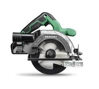 Sierra circular inalámbrica HIKOKI 18V Ø 165 mm con profundidad de corte 57 mm C1806DAWRZ