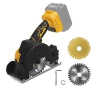 Sierra circular inalámbrica para batería Dewalt de 20 V, mini sierra amoladora angular sin escobillas de 4 pulgadas, 3 velocidades y 12000 RPM, profundidad de corte 0.8 pulgadas (20 mm) para metal