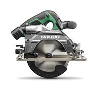 Sierra circular inalámbrica sin escobillas HIKOKI 36V Ø 165 mm con profundidad de corte 66 mm C3606DBW2Z