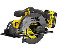 STANLEY FATMAX SFMCS500M2K-QW - SIERRA CIRCULAR V20 LI-ION 18V 165mm CON 2 BATERÍAS 4Ah, CARGADOR Y MALETÍN