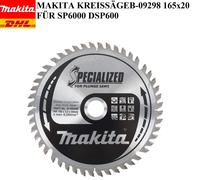 SIERRA CIRCULAR MAKITA B-09298 165x20 2.2MM 48Z PARA SP6000 DSP600 CORTE PERF...
