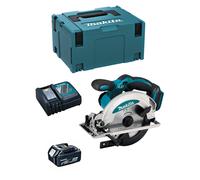 Sierra Circular MAKITA DSS610RTJ1 (1 x 5,0 Ah + DC18RC + MAKPAC 3)