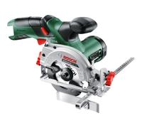 Sierra circular portátil Bosch UniversalCirc 12 batería 12 V disco 85 mm LED