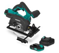 VONROC Sierra Circular de Batería 20V con Batería 2Ah y Cargador