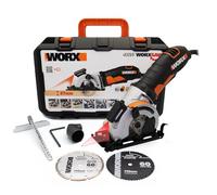 Sierra circular Worxsaw 27mm, HC 400W Worx | WX426 | Guía láser, sistema de aspiración integrado, versátil, compacto