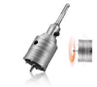 Sierra Corona Perforadora Hormigon 55mm en Ceco con Adaptador SDS Plus Broca para Cemento Ladrillo Piedra Pared