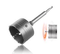 Sierra Corona Perforadora Hormigon 95mm en Ceco con Adaptador SDS Plus Broca para Cemento Ladrillo Piedra Pared
