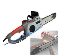 Sierra Cortadora Concreto,Motosierra EléCtrica Muros Con Profundidad Corte 35/48 Cm, Equipo Industrial Cortar HormigóN Con Bomba De Agua, 2 Cadenas Y 2 Barras GuíA Para Granito, HormigóN Y Piedra(350)