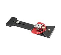 Sierra cuadrada ajustable, aleación de aluminio, multiángulo, riel de sierra de carril, carril de sierra de pista, cuadrado para cortes en ángulo, compatible con Festool y riel guía