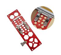 Sierra cuadrada de 340 mm, color rojo, ángulo recto, riel guía de guía compatible con riel guía Festool y Makita