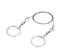 Sierra de alambre de acero Camping al aire libre Senderismo Pesca Comando Herramienta de supervivencia Sierra de cuerda de emergencia