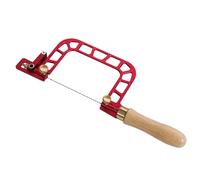 Sierra de alambre para carpintería, sierra de marquetería para carpintería, Sierra de grabado de aleación de aluminio Sierras de corte de precisión, Corte rápido, autolimpiante, mango de