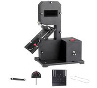 Sierra de banda de mesa para carpintería, profundidad de corte de 70 mm, profundidad de garganta de 90 mm, ideal para cortes rectos y curvos en madera y materiales acrílicos