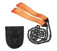 Sierra de Bolsillo, Sierra de Cadena de Mano, Pocket Saw, Motosierra de Supervivencia, Sierras de Cadena Portátil, Con Bolsa de Almacenamiento, Para Viajes al Aire Libre, Camping, Senderismo