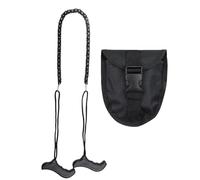 Sierra de cadena de cuerda, sierra de mano plegable con asas, herramienta manual para talar árboles, corte de ramas, trabajos en madera, actividades al aire libre, camping, caza, montañismo,