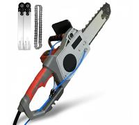 Sierra de cadena eléctrica de hormigón de 35 cm/48 cm, máquina de corte de pared sin escobillas de mano y sierra cortadora de hormigón, motosierra eléctrica de hormigón con supresión de polvo