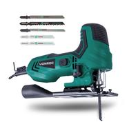 Sierra de calar 550W | Empuñadura ergonómica de barril - Incl. 5 hojas de sierra