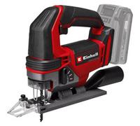 Einhell Sierra de calar con batería TE-JS 18/100 Li-Solo Power X-Change (18V, 100mm prof. de corte en madera, 26mm altura de elevación, máx. 45º cortes oblicuos, incl. hoja de sierra, sin batería)