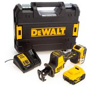 Sierra de calar compacta sin escobillas Dewalt 18V XR (2 baterías de 5,0 Ah) en caja TSTAK DCS369P2