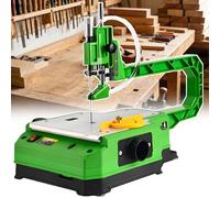 Sierra De Calar Eléctrica Para Tallado: Sierra De Calar Portátil De Velocidad Variable Con Iluminación Led Multidireccional, Sierra De Calar Eléctrica De Mesa Para Carpintería 56blades