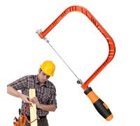 sierra de calar para madera, sierra de calar,Sierra caladora profunda | Sierra de carpintería para corte de madera, caucho y metales blandos, herramienta de carpintería, herramienta manual para carpin