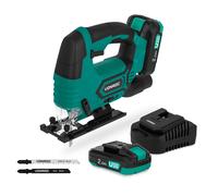 Sierra de Calar Pendular Sin Cable 20V | Incl. 2x Baterías 2.0Ah y Cargador Rápido