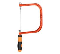 Sierra de calar, Sierra de calar para trabajar la madera, caladora profunda, de marco para carpintero carpintero, sierra para carpintería, herramienta manual para corte de madera, caucho