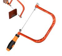 Sierra de calar, Sierra de calar para trabajar la madera, caladora profunda, de marco para corte de madera, caucho y metales blandos, herramienta para trabajar la, herramienta man