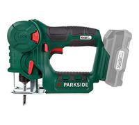 Sierra de calar y sierra alternativa inalámbrica PARKSIDE® PSSA 20-Li A1 X20V (sin batería ni cargador, en un estuche de transporte)