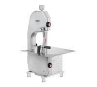 Royal Catering RCBS-1650.1ECO Sierra para Huesos y Carne Eléctrica Sierra de Cinta para Carne Profesional (880 W, Grosor de Corte 1-180 mm, Mesa de Trabajo 440 x 460 mm) Acero Inoxidable