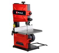 Einhell Sierra de banda TC-SB 200/1 (cambio de hoja de sierra sin herramientas, tope paralelo, ajuste de altura, guía con rodamiento de bolas, mesa inclinable de forma continua)