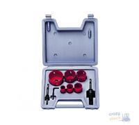 Sierra De Copa Maurer Hss-Bimetálica Set 8 Piezas Mm 22 - 64