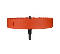 sierra de corona, Cortador de agujeros HSS profundidad corte bimetálico, diámetro 200-250 mm, adecuado for cortar madera, paneles yeso y láminas metal blando(Diameter 240mm)