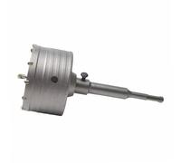 Werkapro SDS 11421 - Sega a tazza per calcestruzzo, con adattatore, in carburo di tungsteno, resistente agli urti, 160 mm, diametro 100 mm, diametro 100 mm